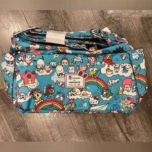 Ju-Ju-Be HoboBe Messenger Bag - Tokidoki Sanrio Rainbow Dreams NWT